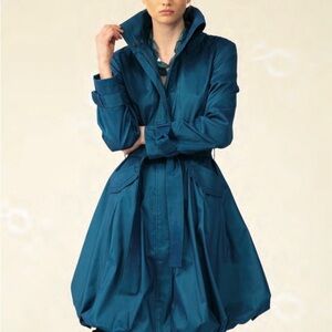 Samuel Dong Classic Bubble Coat (Aquamarine)
